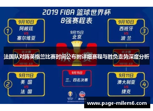 法国队对阵英格兰比赛时间公布附详细赛程与胜负走势深度分析