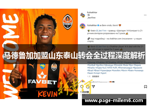 马德鲁加加盟山东泰山转会全过程深度解析